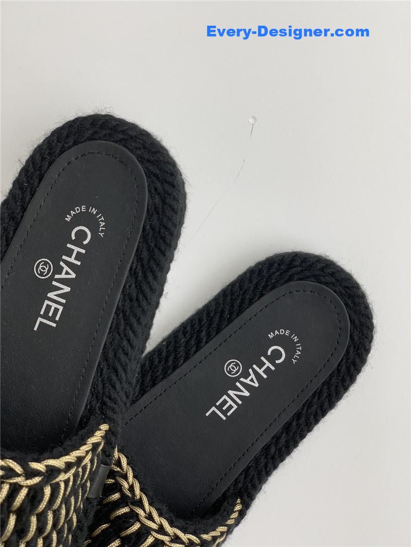 CC new woven slippers
