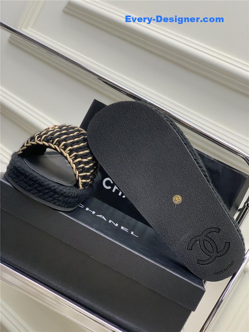 CC new woven slippers