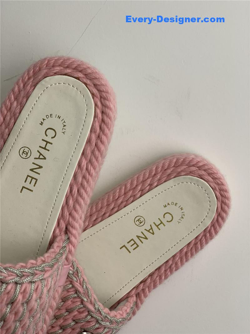 CC new woven slippers
