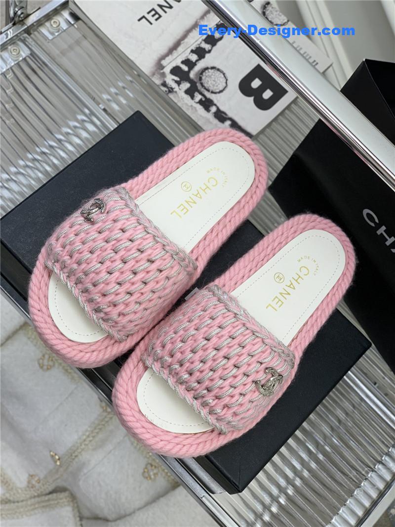 CC new woven slippers