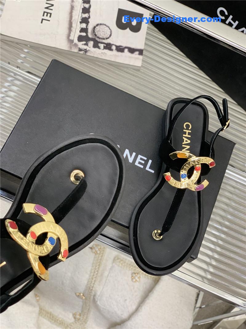 CC double c logo sandals