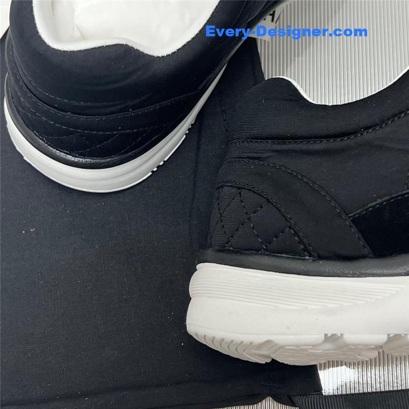 Ch**el patchwork casual sneakers