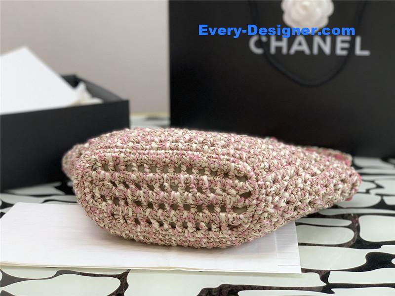 Ch**el straw bag