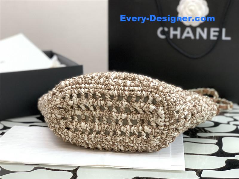 Ch**el straw bag