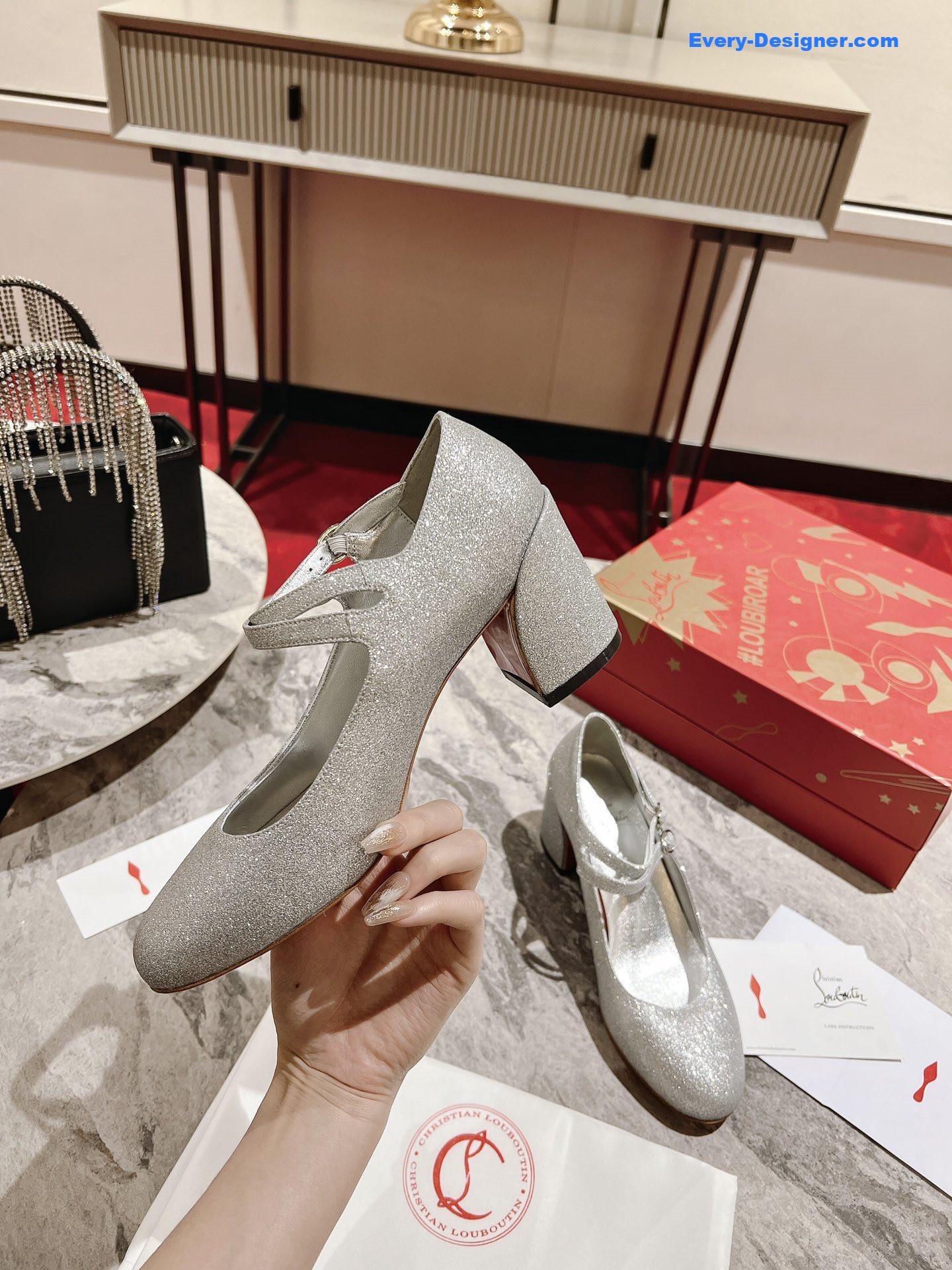 Chr1st1an louboutin mary jane shoes