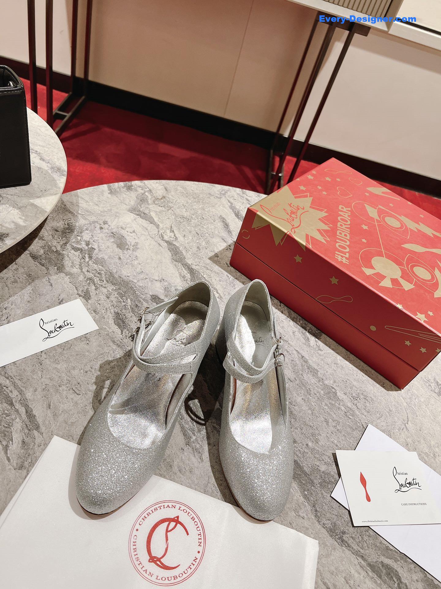Chr1st1an louboutin mary jane shoes
