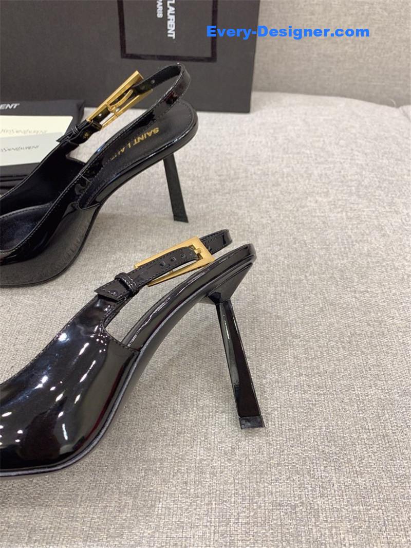 Versace Pointed Toe Heels Sandals
