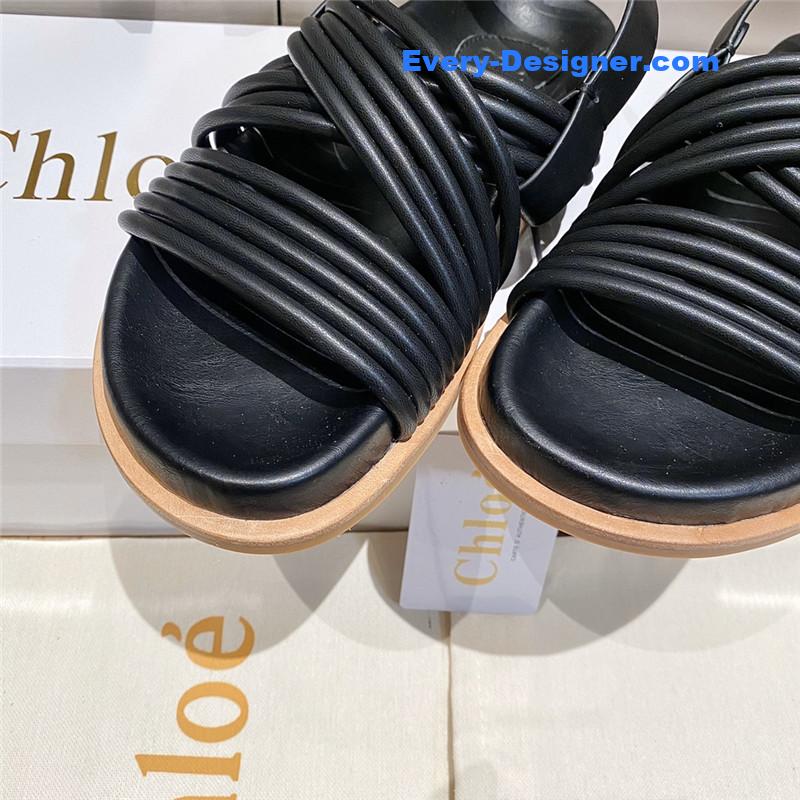Chloe Cross Strap Roman Sandals