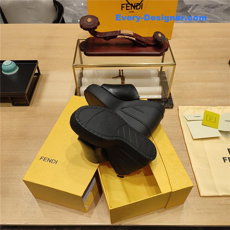 F**di wedge platform sandals