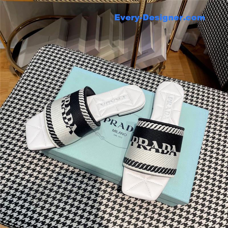 Pra*a knitted series slippers