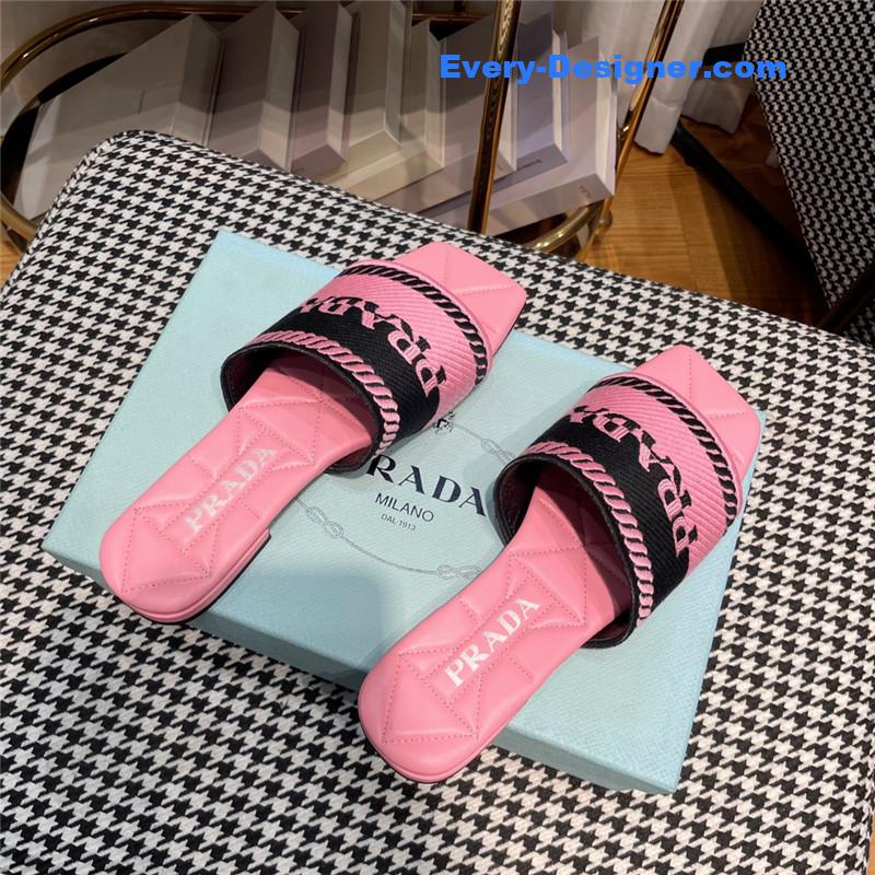Pra*a knitted series slippers