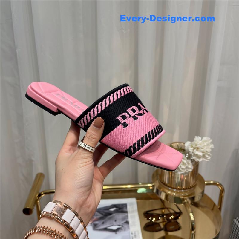 Pra*a knitted series slippers
