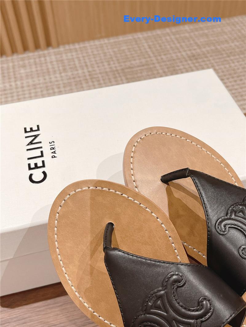 Ce1i*e flip flops womens