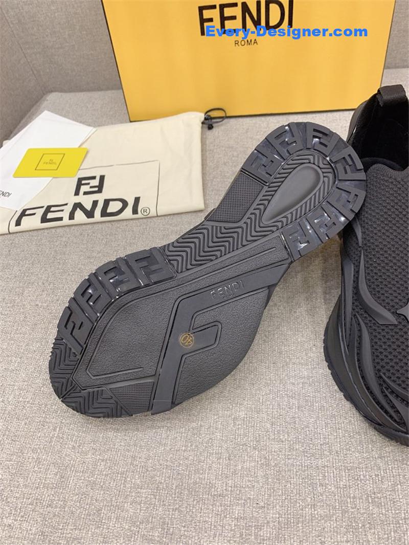 F**di new flow knitted sneakers