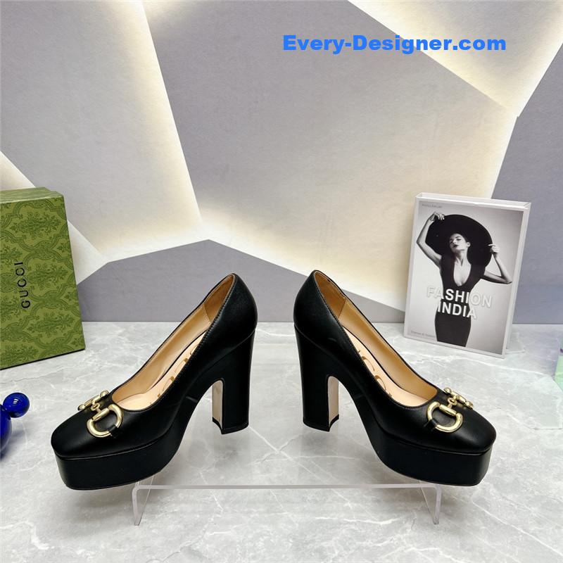 Gvc*1 round toe platform high heels