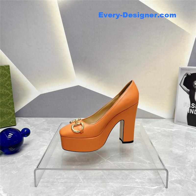 Gvc*1 round toe platform high heels