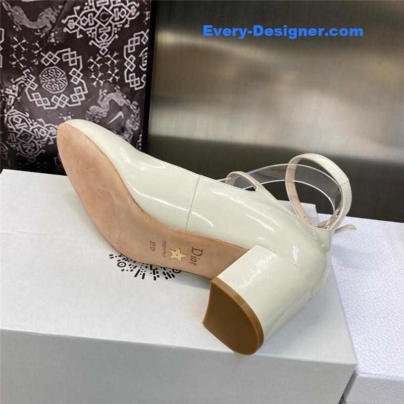 D10r retro roman style low heel doll women’s shoes