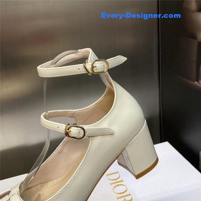 D10r retro roman style low heel doll women’s shoes