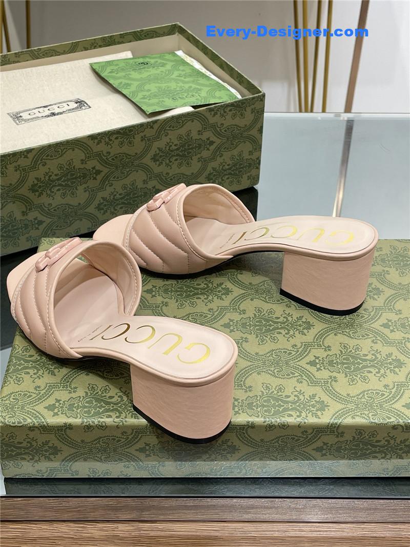 Gvc*1 gg buckle sandals slippers