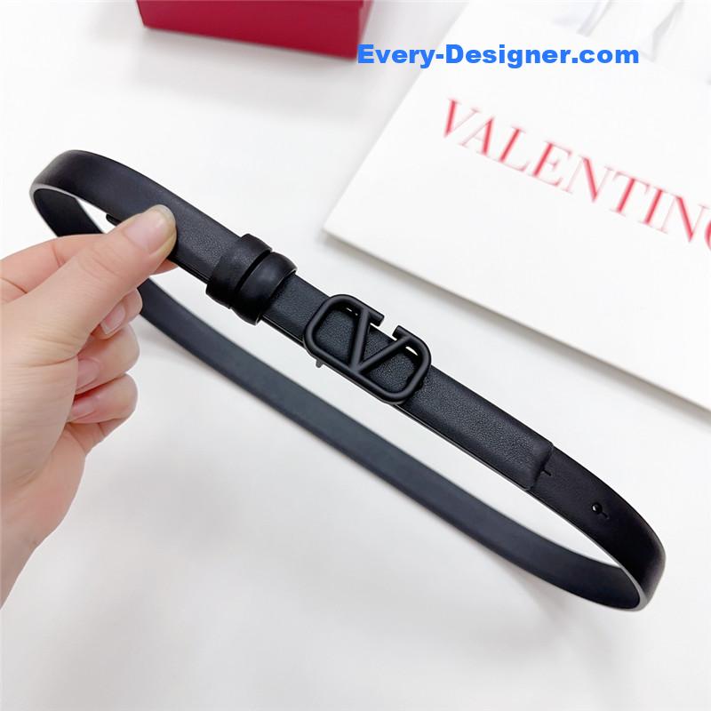 Va1e*ntin0 new double-sided top layer cowhide belt