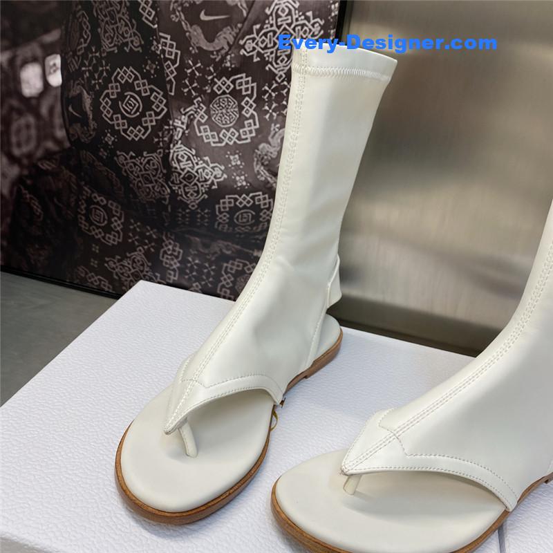 D10r new spirit clip toe casual flat elastic female sandals