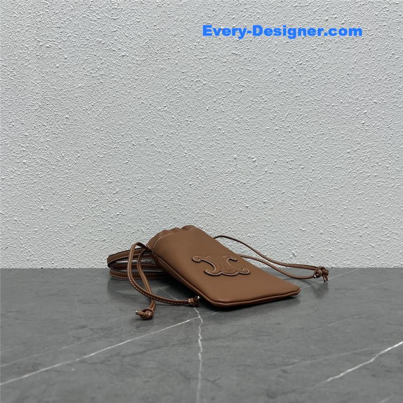 Ce1i*e drawstring phone bag