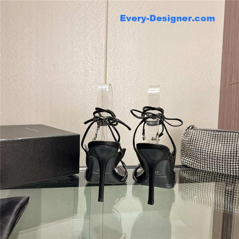 A1exa*der wang metal rhinestone buckle sandals