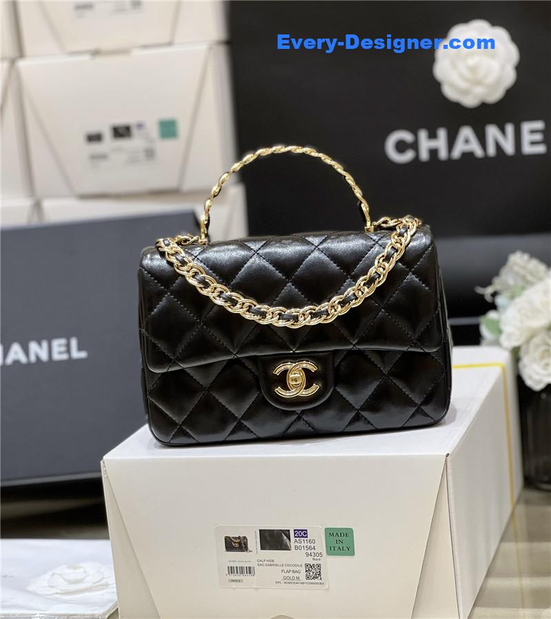 Ch**el cf handle mini bag