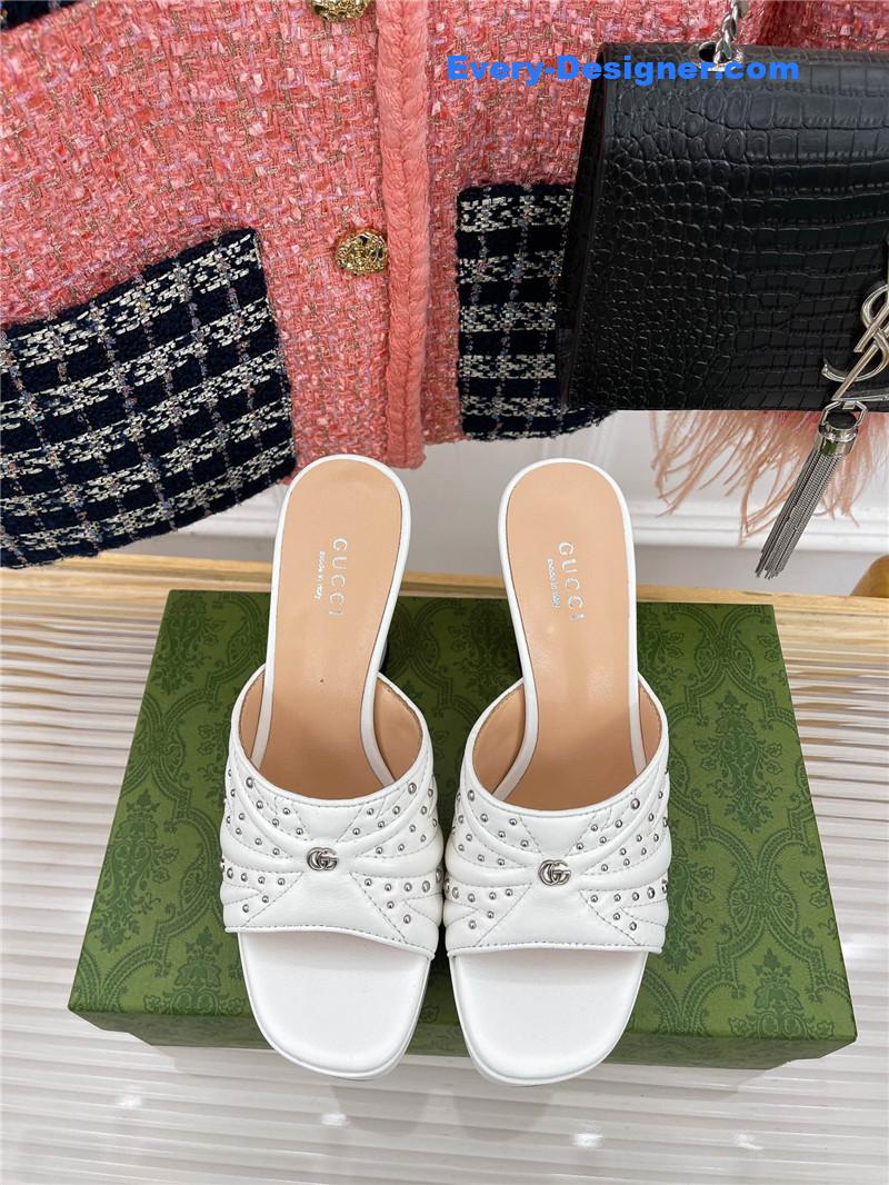 Gvc*1 platform rivets high heels