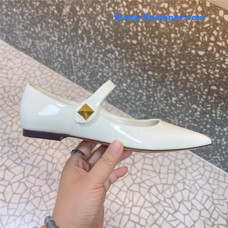 Va1e*ntin0 new mary jane high-heeled shoes
