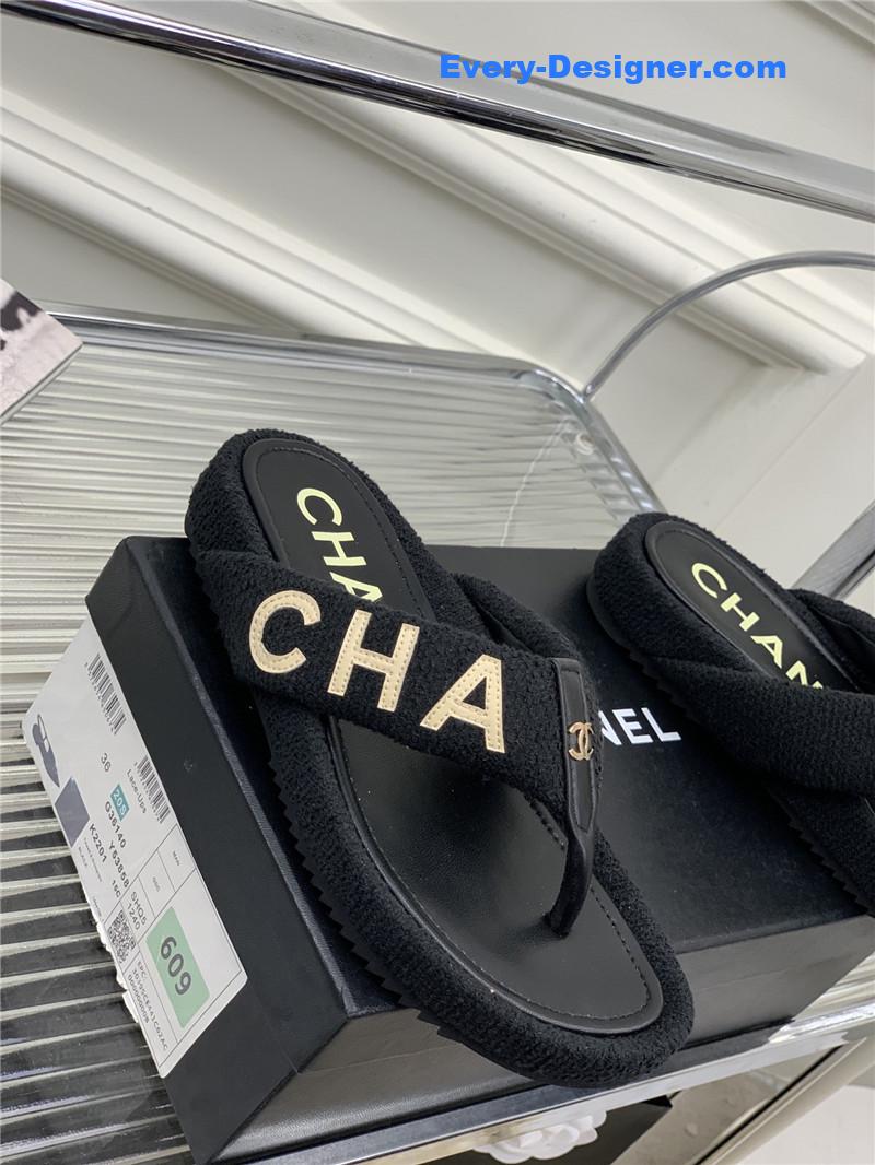 CC flip logo flops