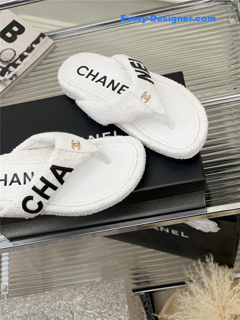 CC flip logo flops