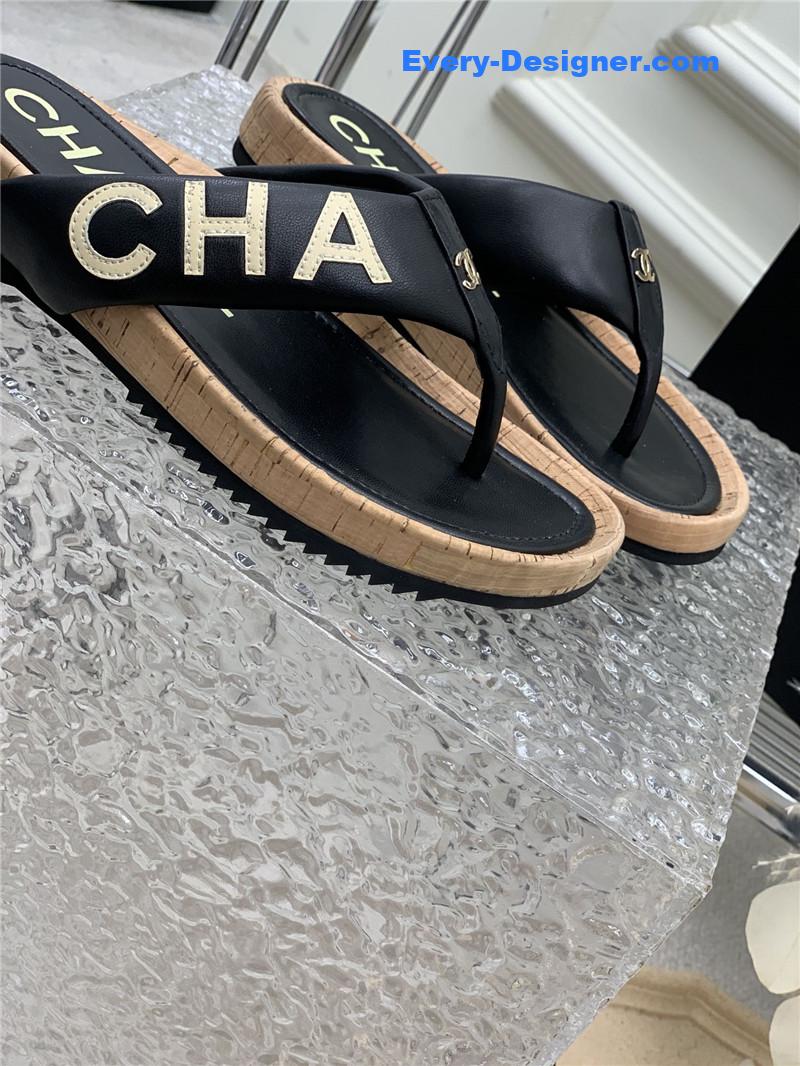 CC flip logo flops