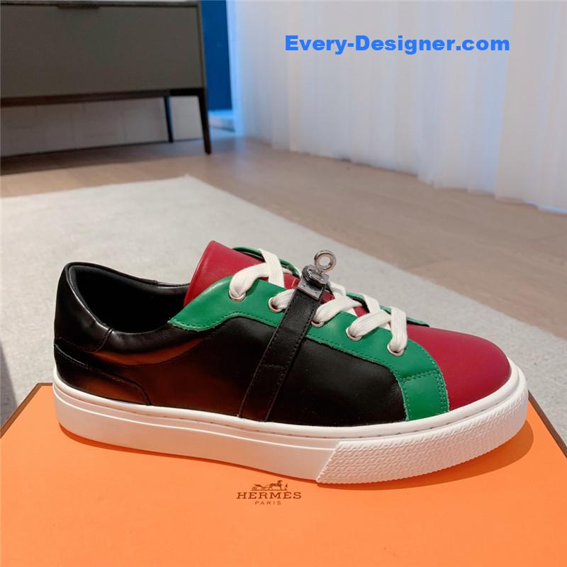 H**me5 british retro design white shoes