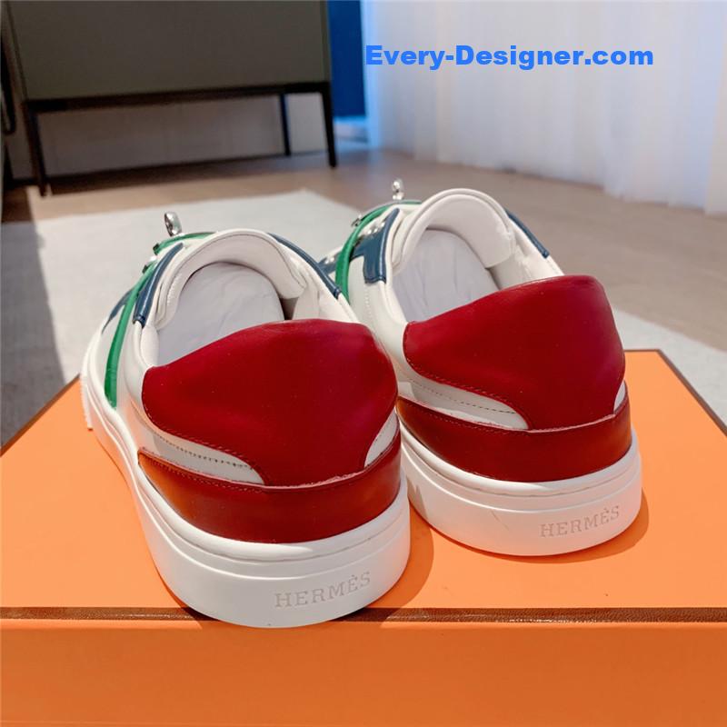 H**me5 british retro design white shoes