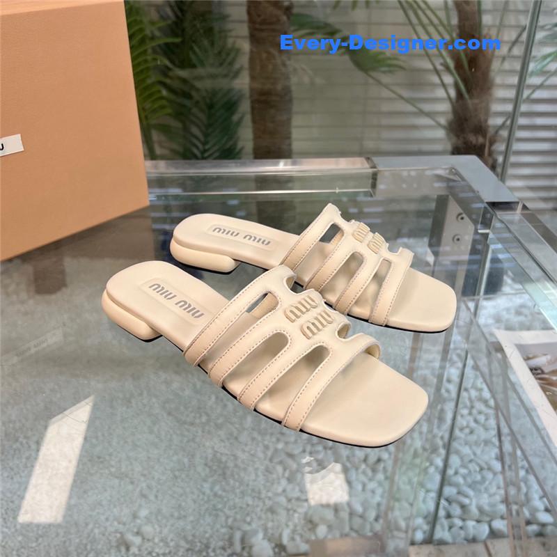 M1um1u new flat slippers