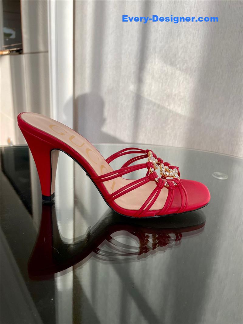 Gvc*1 new crystal embellished sandals and slippers