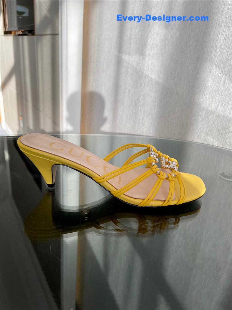 Gvc*1 new crystal embellished sandals and slippers