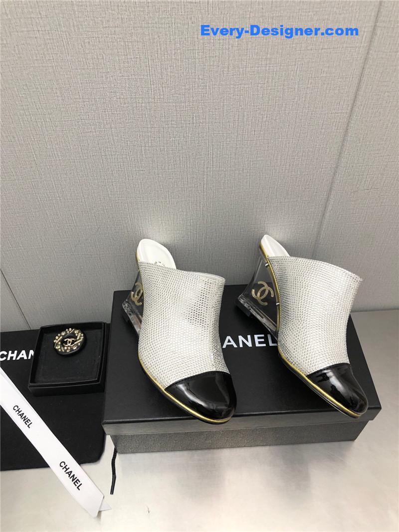 CC counter catwalk platform slippers