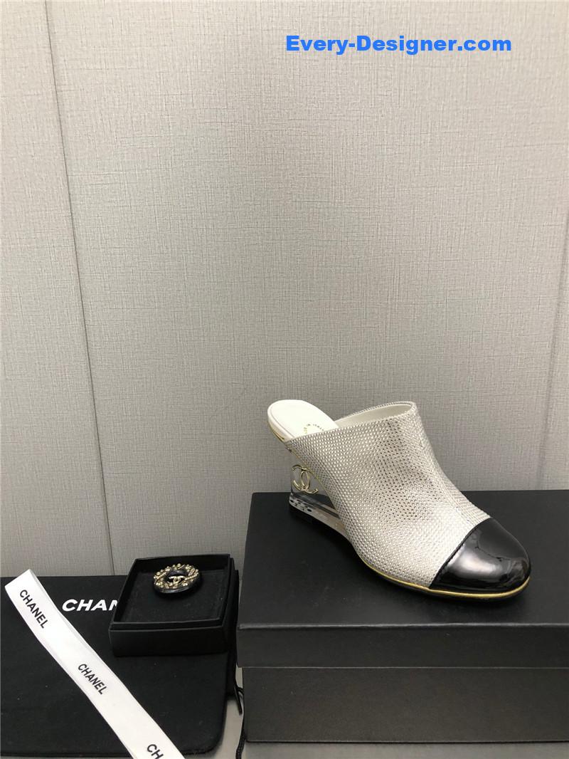 CC counter catwalk platform slippers