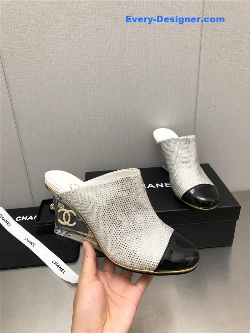 CC counter catwalk platform slippers