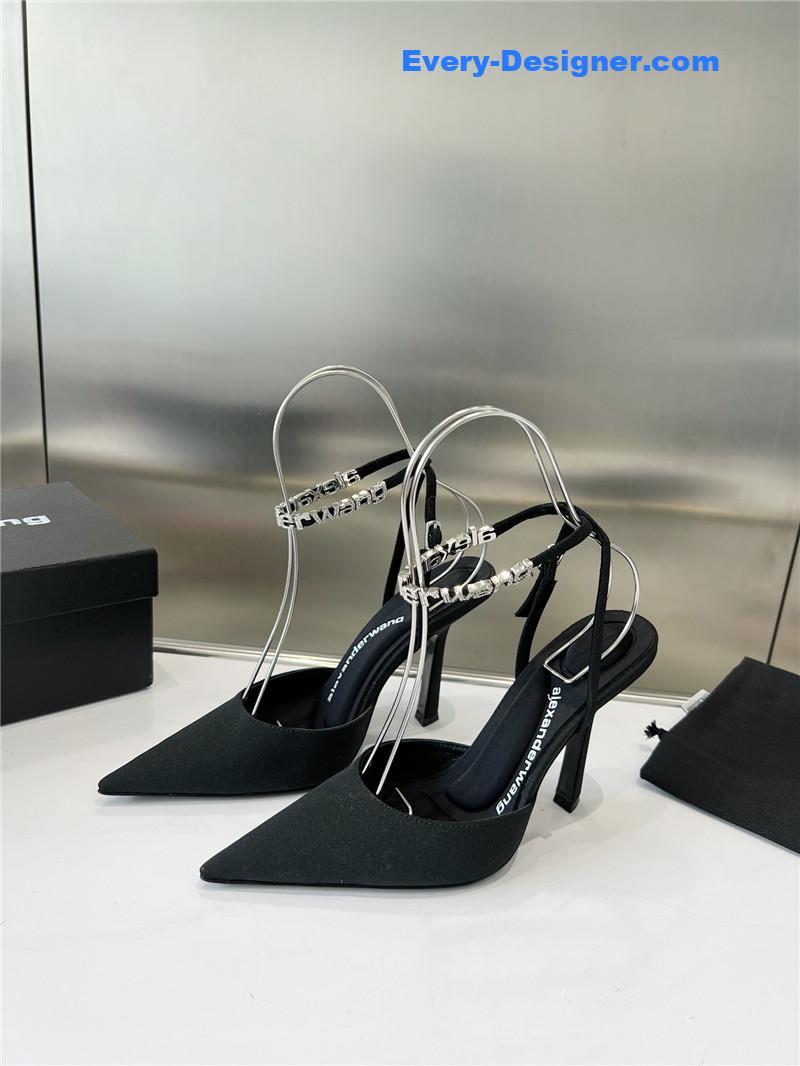 A1exa*der wang pointed back empty high heel sandals