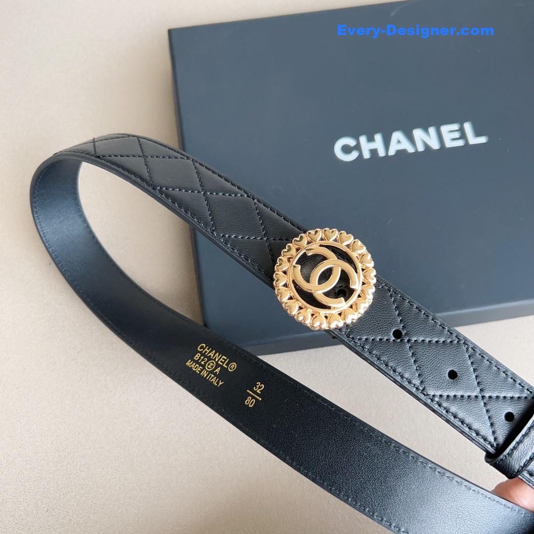 Ch**el double c catwalk belt