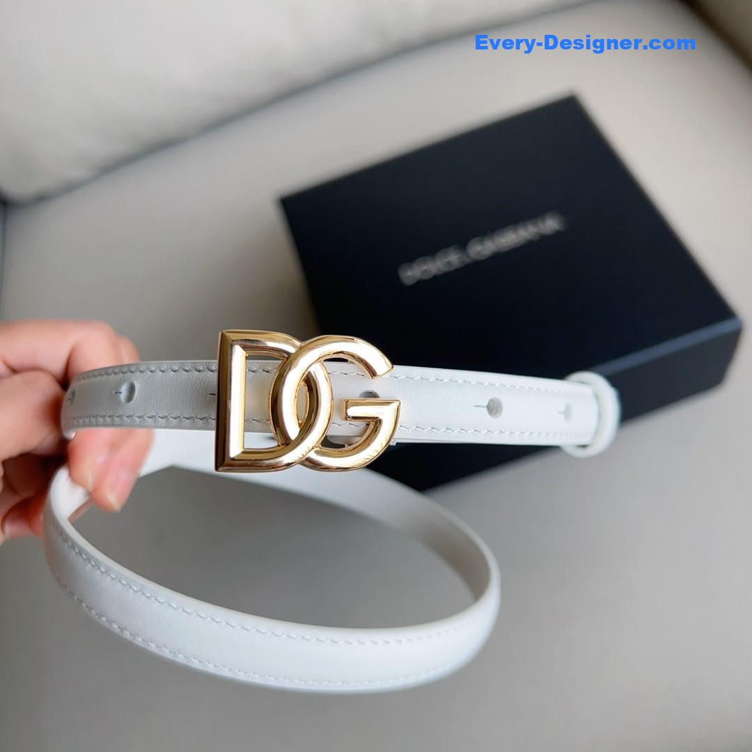 Dolce & Gabbana d&g Antique Gold Gancini Buckle Belt