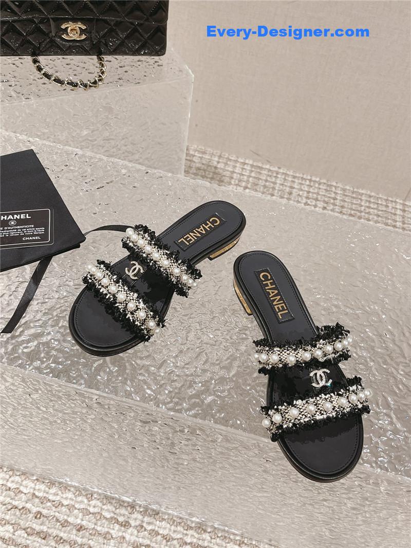 CC hot style double c sandals and slippers