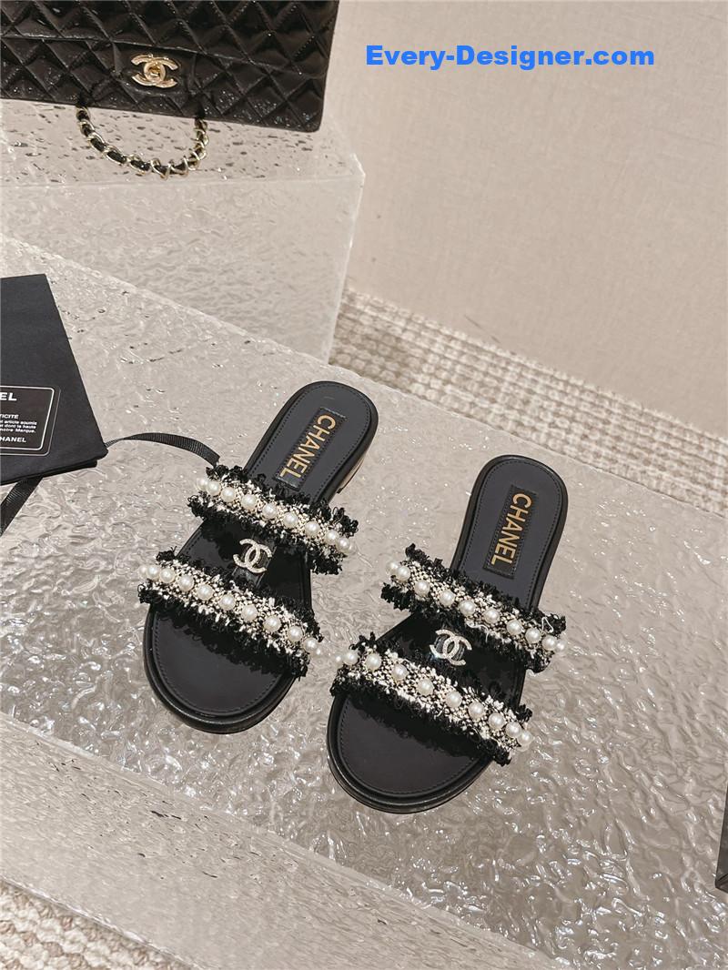 CC hot style double c sandals and slippers
