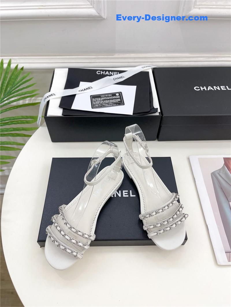 CC counter catwalk style chain sandals