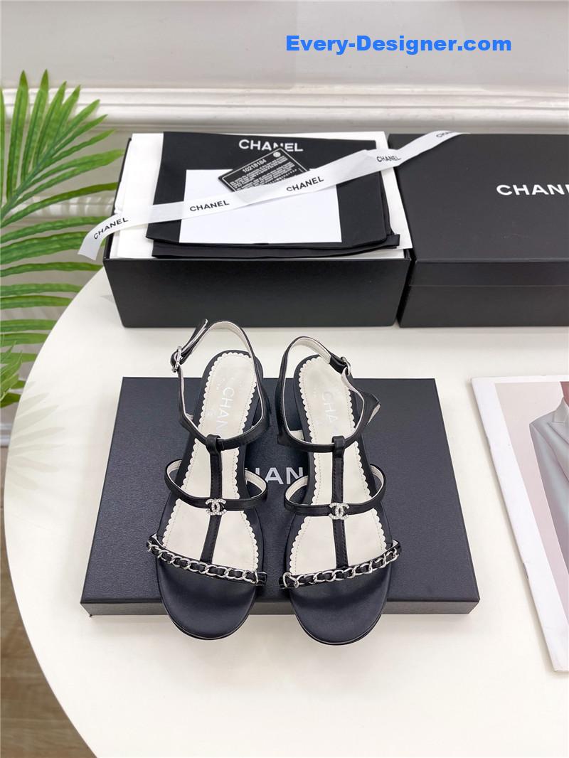 CC counter catwalk style chain sandals