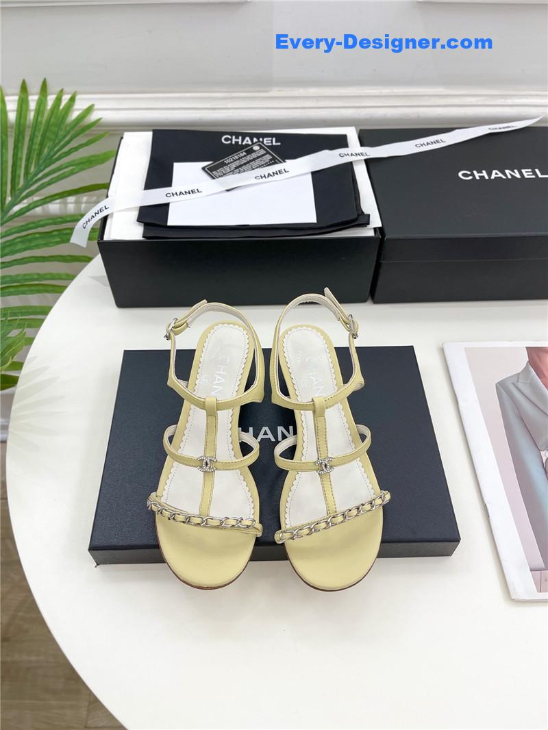 CC counter catwalk style chain sandals