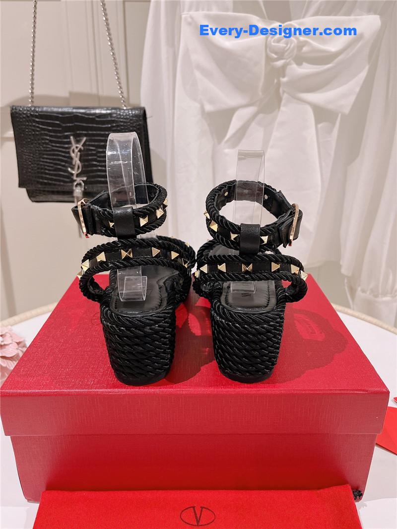 Va1e*ntin0 studded sandals for women